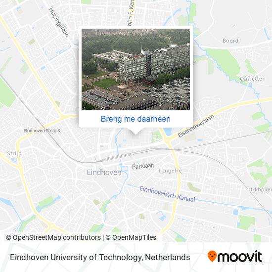 Eindhoven University of Technology kaart