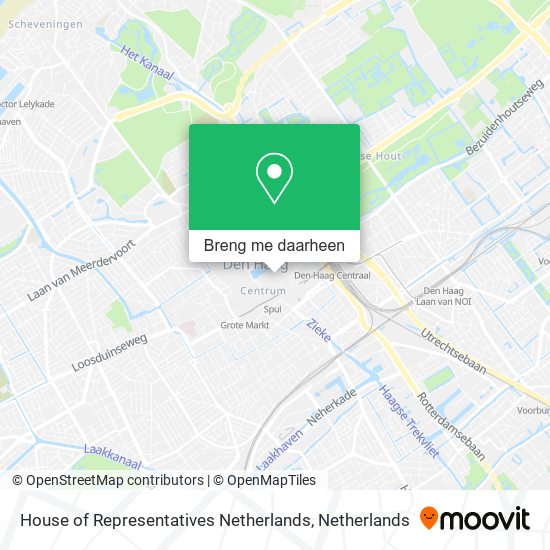 House of Representatives Netherlands kaart