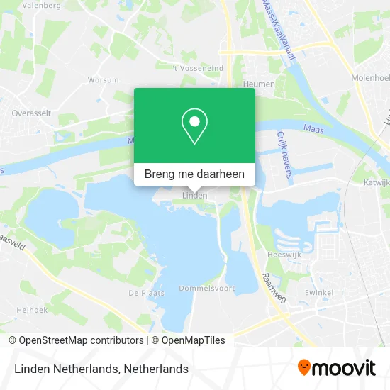 Linden Netherlands kaart