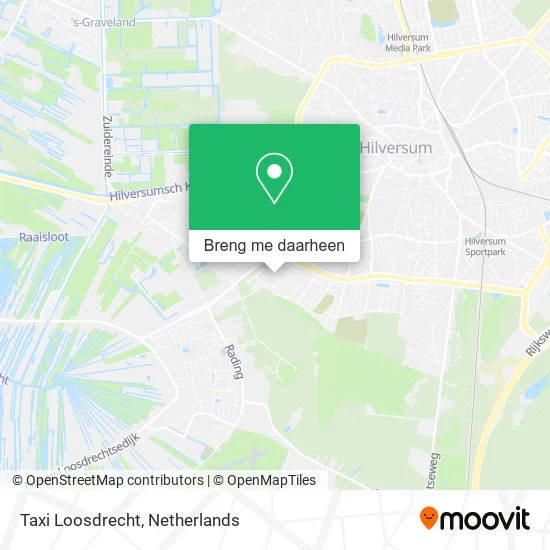 Taxi Loosdrecht kaart