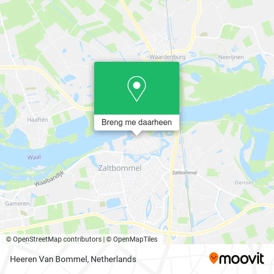 Heeren Van Bommel kaart