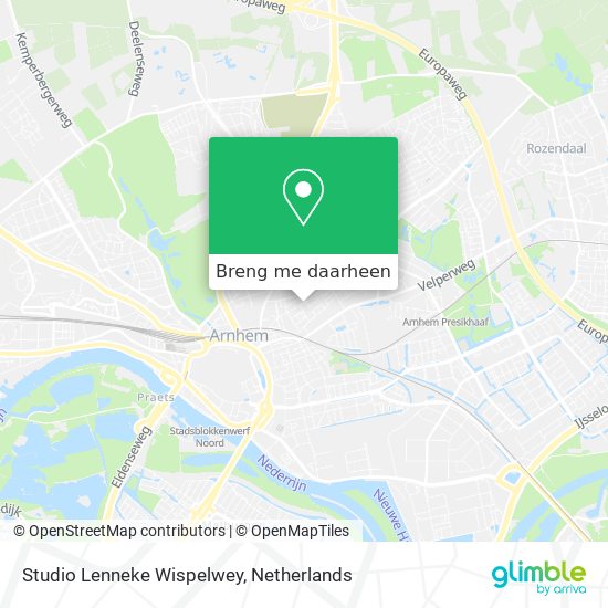 Studio Lenneke Wispelwey kaart