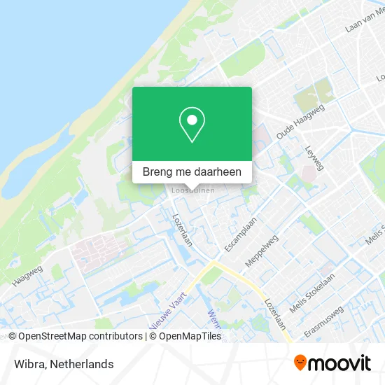 Wibra kaart
