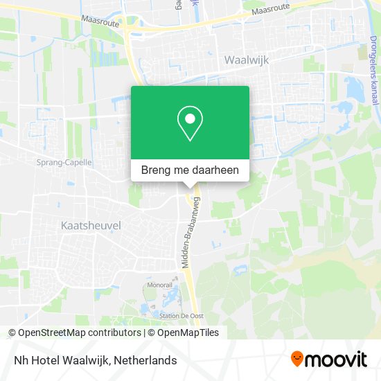 Nh Hotel Waalwijk kaart