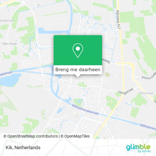 Kik kaart