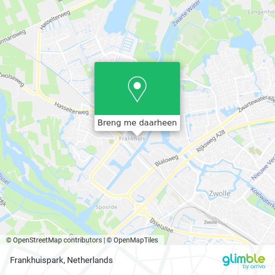 Frankhuispark kaart