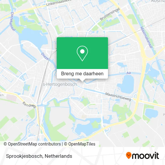 Sprookjesbosch kaart