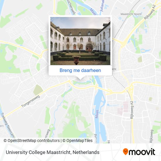 University College Maastricht kaart