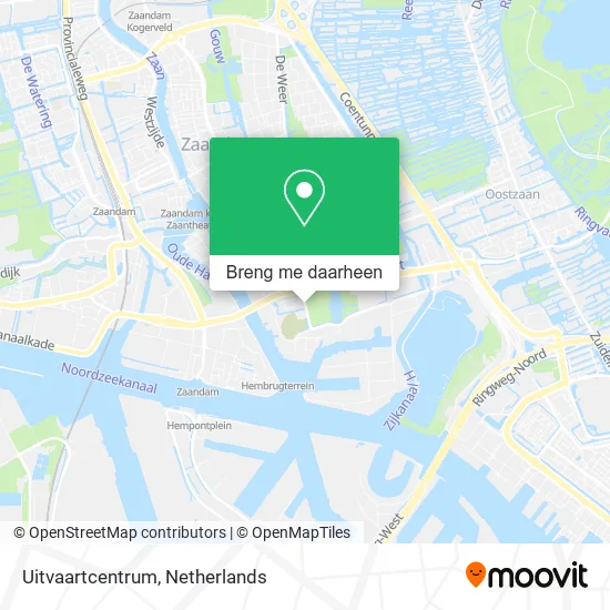Uitvaartcentrum kaart