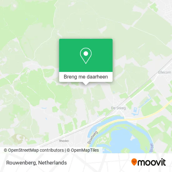 Rouwenberg kaart
