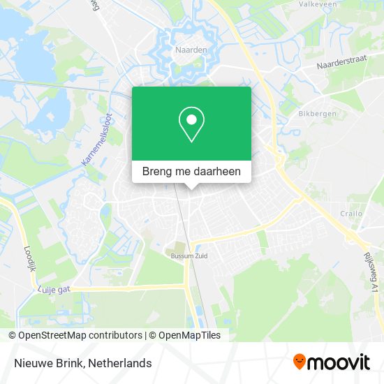 Nieuwe Brink kaart