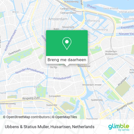 Ubbens & Statius Muller, Huisartsen kaart