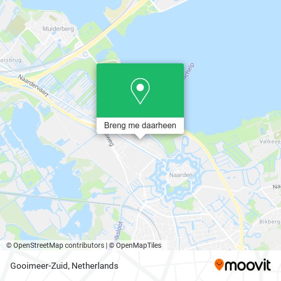 Gooimeer-Zuid kaart
