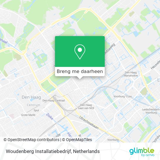 Woudenberg Installatiebedrijf kaart