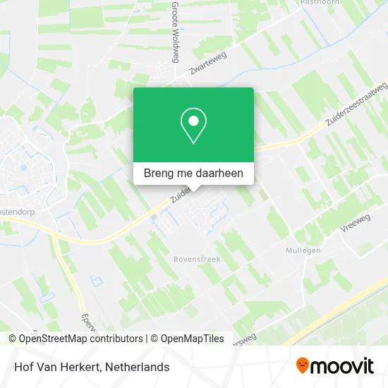 Hof Van Herkert kaart