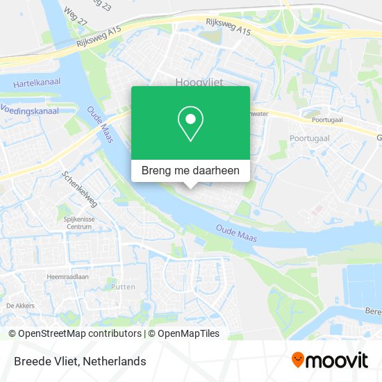 Breede Vliet kaart