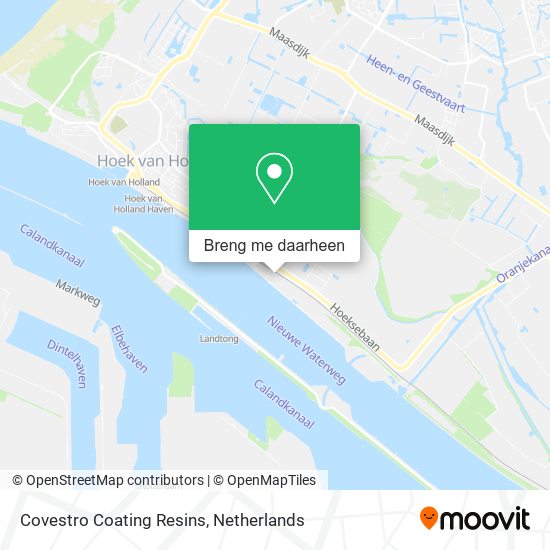 Covestro Coating Resins kaart