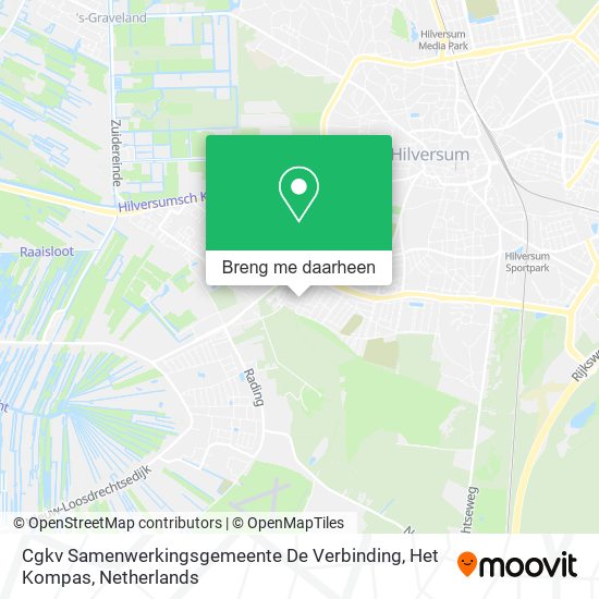 Cgkv Samenwerkingsgemeente De Verbinding, Het Kompas kaart