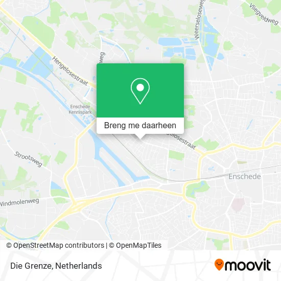 Die Grenze kaart