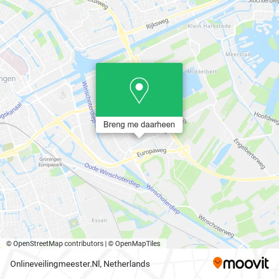 Onlineveilingmeester.Nl kaart