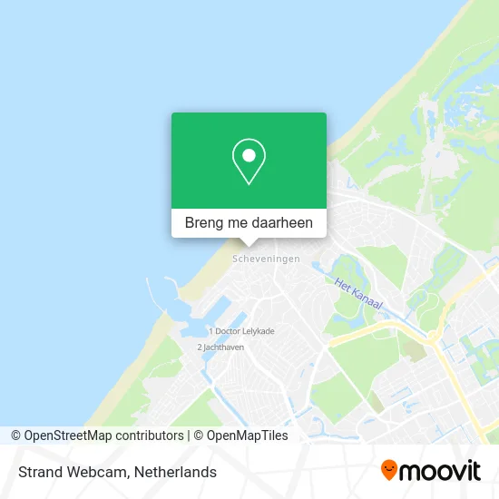 Strand Webcam kaart
