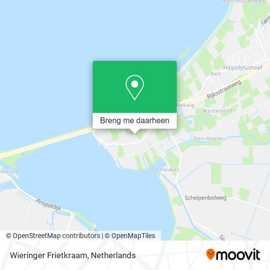 Wieringer Frietkraam kaart