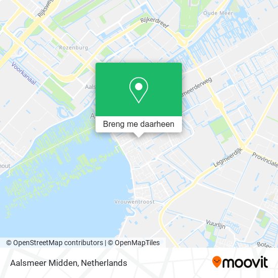 Aalsmeer Midden kaart