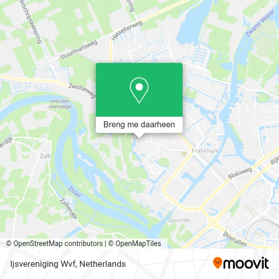 Ijsvereniging Wvf kaart