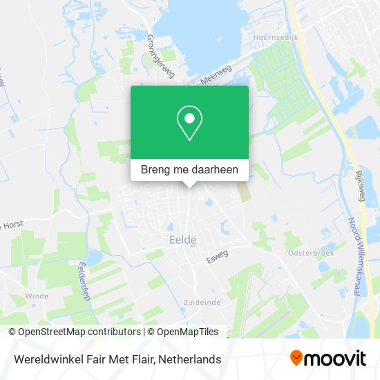 Wereldwinkel Fair Met Flair kaart