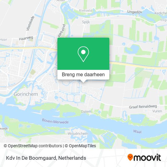 Kdv In De Boomgaard kaart