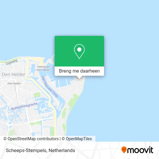 Scheeps-Stempels kaart