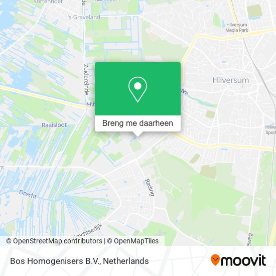 Bos Homogenisers B.V. kaart