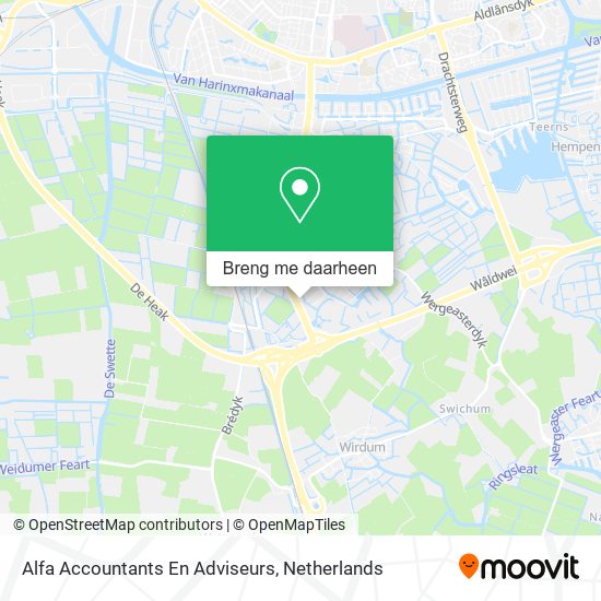 Alfa Accountants En Adviseurs kaart