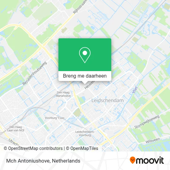 Mch Antoniushove kaart