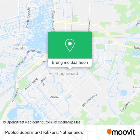 Poolse Supermarkt Kikkers kaart