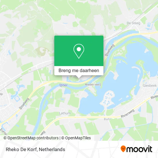 Rheko De Korf kaart