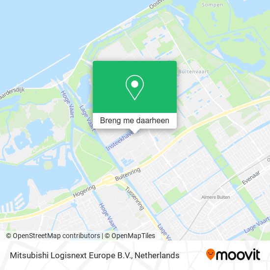 Mitsubishi Logisnext Europe B.V. kaart