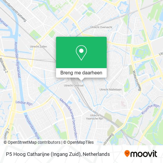 P5 Hoog Catharijne (Ingang Zuid) kaart