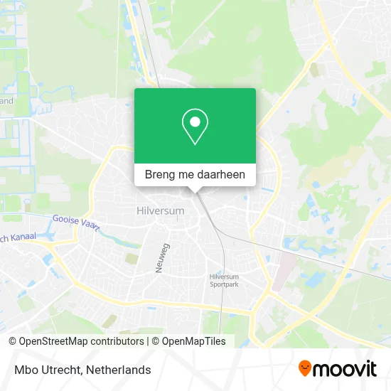 Mbo Utrecht kaart