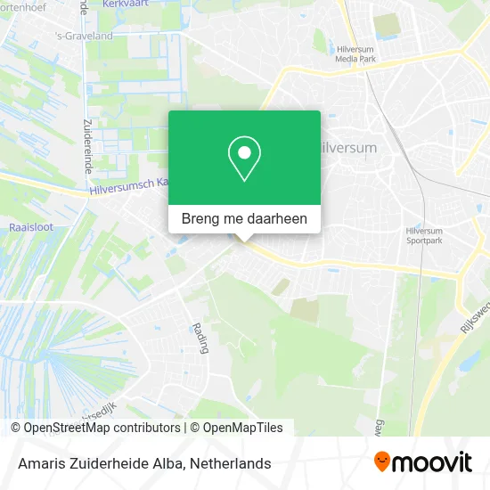 Amaris Zuiderheide Alba kaart