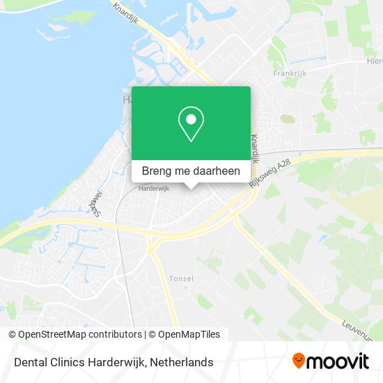 Dental Clinics Harderwijk kaart