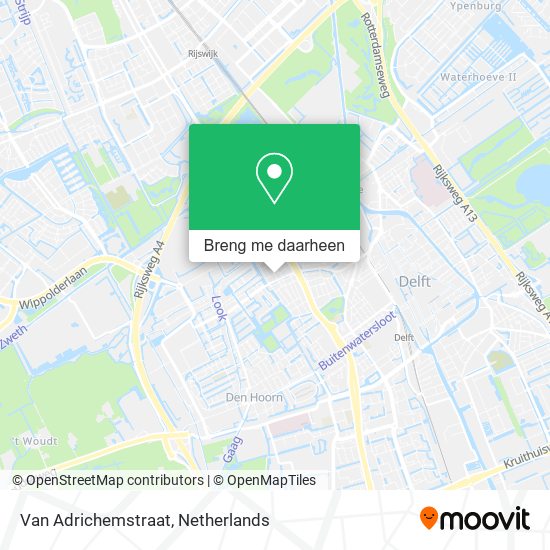 Van Adrichemstraat kaart