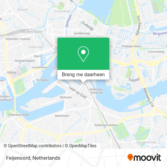 Feijenoord kaart