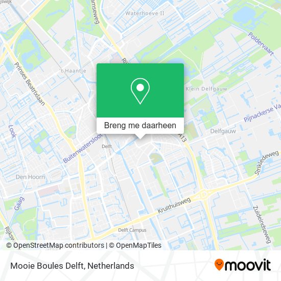 Mooie Boules Delft kaart