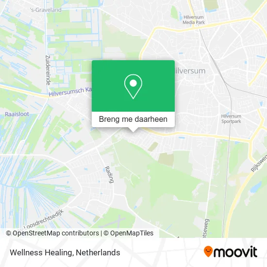 Wellness Healing kaart