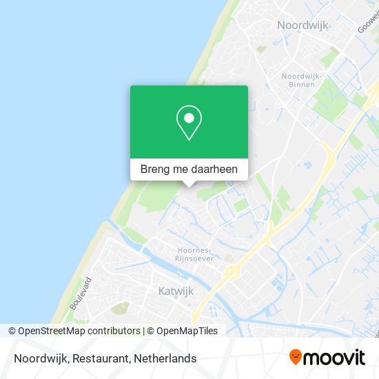 Noordwijk, Restaurant kaart