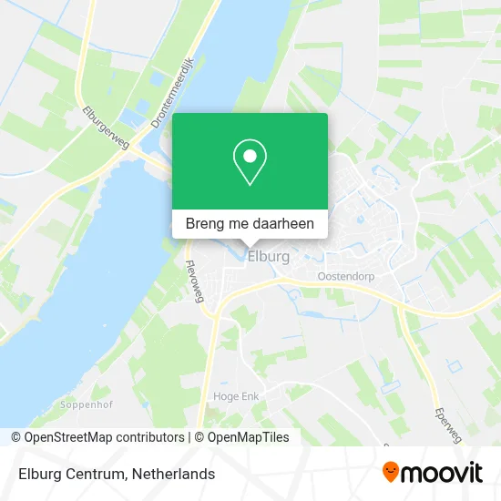 Elburg Centrum kaart