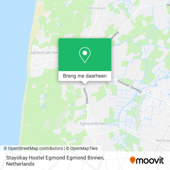 Stayokay Hostel Egmond Egmond Binnen kaart