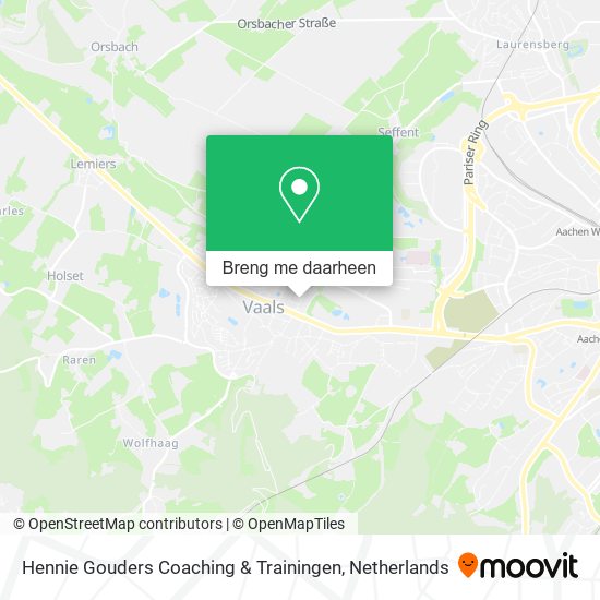 Hennie Gouders Coaching & Trainingen kaart