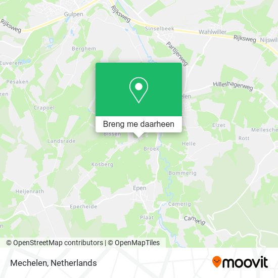 Mechelen kaart